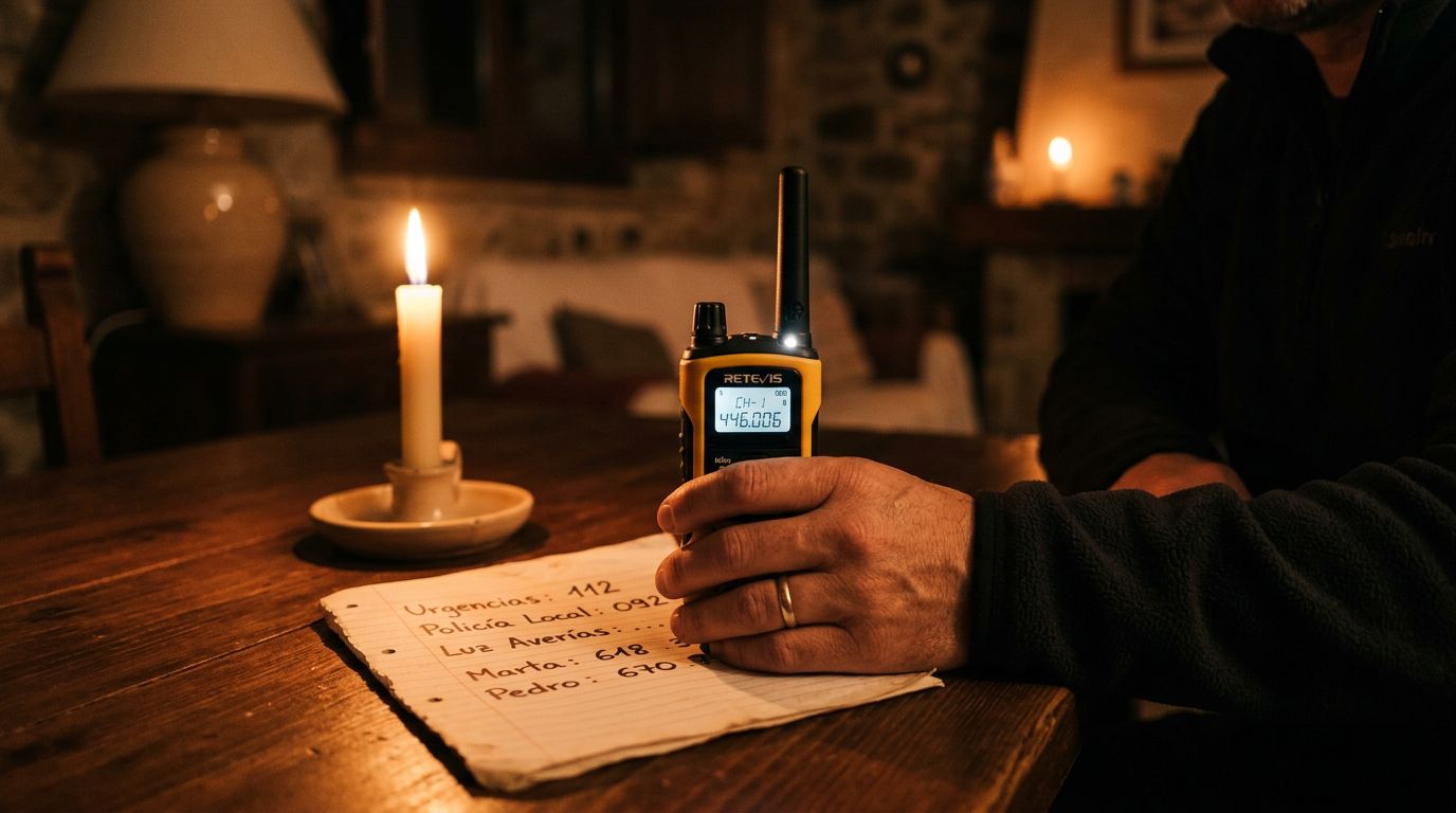 Comunicación familiar sin cobertura: el plan y los walkies PMR446